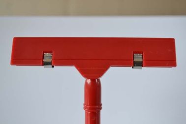 Τα ABS ΣΚΑΟΥΝ το συνδετήρα κατόχων τιμών, συνδετήρας υπεραγορών ραφιών για τη διαφήμιση