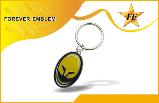 Επιχειρησιακών δώρων προωθητικό Keychains Low-Lead μέταλλο επένδυσης νικελίου ελεύθερο