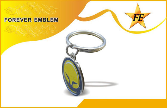 Επιχειρησιακών δώρων προωθητικό Keychains Low-Lead μέταλλο επένδυσης νικελίου ελεύθερο