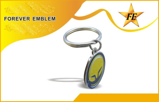 Επιχειρησιακών δώρων προωθητικό Keychains Low-Lead μέταλλο επένδυσης νικελίου ελεύθερο