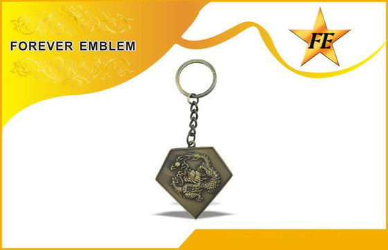 Χαμηλό κράμα προωθητικό Keychains ψευδάργυρου καδμίου/μπρελόκ με το σχέδιο συνήθειας