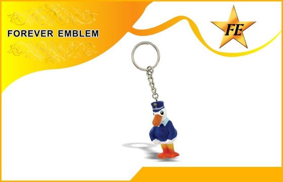 Πλήρες τρισδιάστατο προωθητικό Keychains με το σχέδιο συνήθειας με EN71 τα πρότυπα