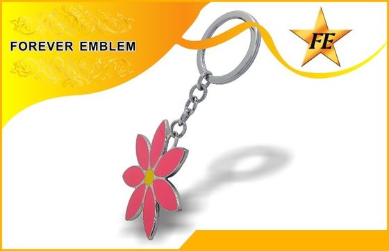 Μίμησης σκληρό προωθητικό Keychains με την επένδυση νικελίου, τρισδιάστατο keychain συνήθειας
