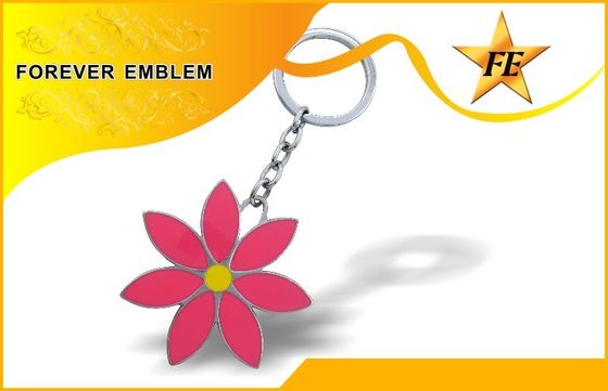 Μίμησης σκληρό προωθητικό Keychains με την επένδυση νικελίου, τρισδιάστατο keychain συνήθειας