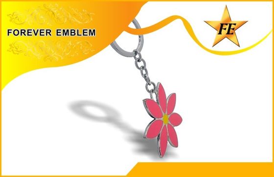 Μίμησης σκληρό προωθητικό Keychains με την επένδυση νικελίου, τρισδιάστατο keychain συνήθειας