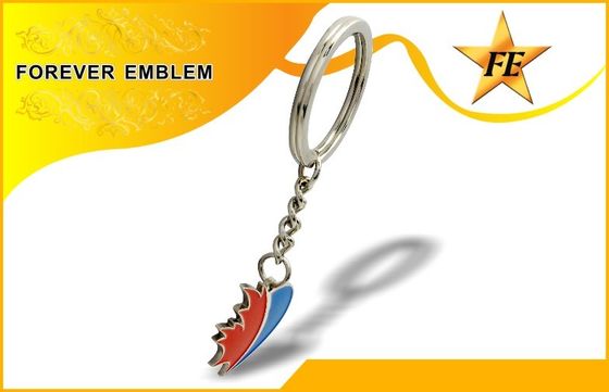 Μαλακό σμάλτων κράμα ψευδάργυρου Keychains μετάλλων προωθητικό για τον προωθητικό σκοπό