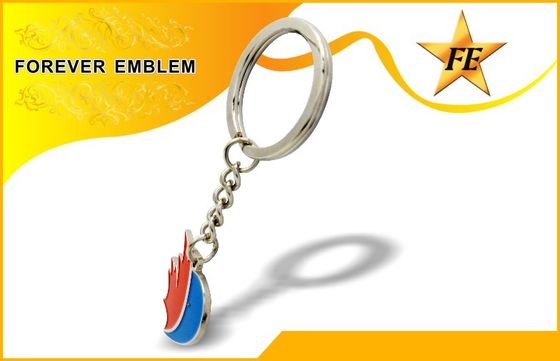 Μαλακό σμάλτων κράμα ψευδάργυρου Keychains μετάλλων προωθητικό για τον προωθητικό σκοπό