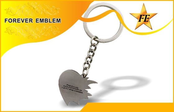 Μαλακό σμάλτων κράμα ψευδάργυρου Keychains μετάλλων προωθητικό για τον προωθητικό σκοπό