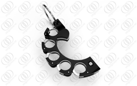 316L βασικό ανοιχτήρι μπουκαλιών κατόχων Keychain ανοξείδωτου