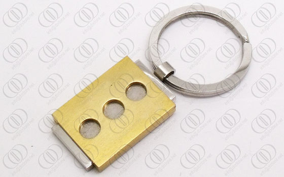 Η μόδα αυξήθηκε χρυσό Keychain, χρυσή βασική αλυσίδα ανοξείδωτου