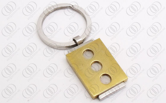 Η μόδα αυξήθηκε χρυσό Keychain, χρυσή βασική αλυσίδα ανοξείδωτου