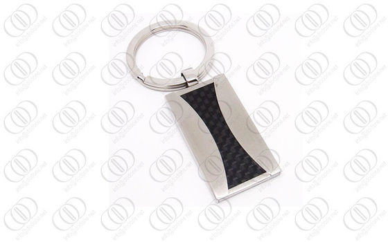 316L τετραγωνικός βασικός κάτοχος Keychain ανοξείδωτου