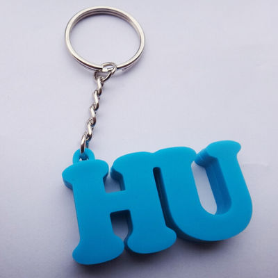 Το αλφάβητο διαμόρφωσε το μαλακό PVC Keychain για τη χάραξη λογότυπων φεστιβάλ